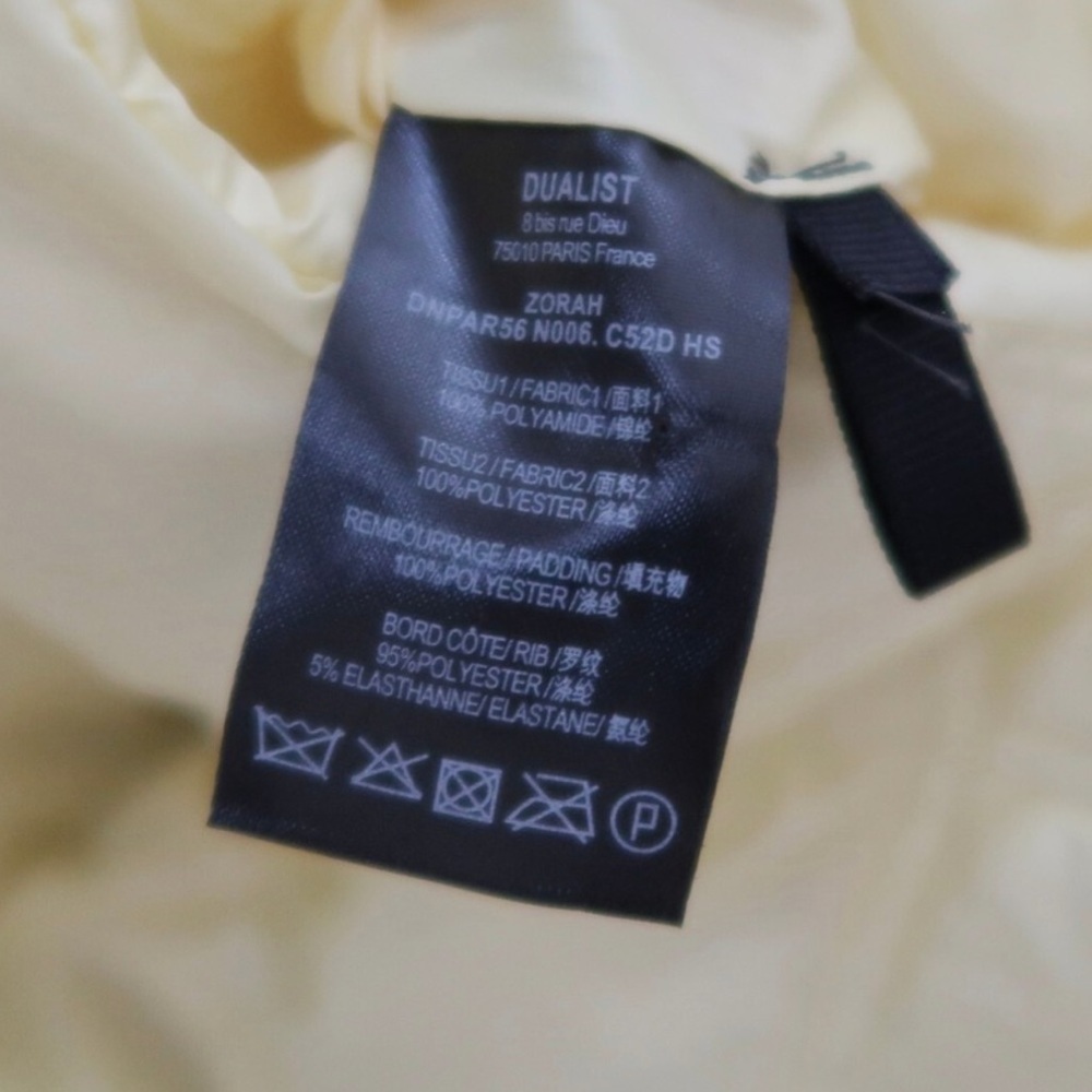Dualist Zorah Reversible Brown/ Yellow Puffer Jacket-Size 3/Large-Like New - Picture 13 of 14